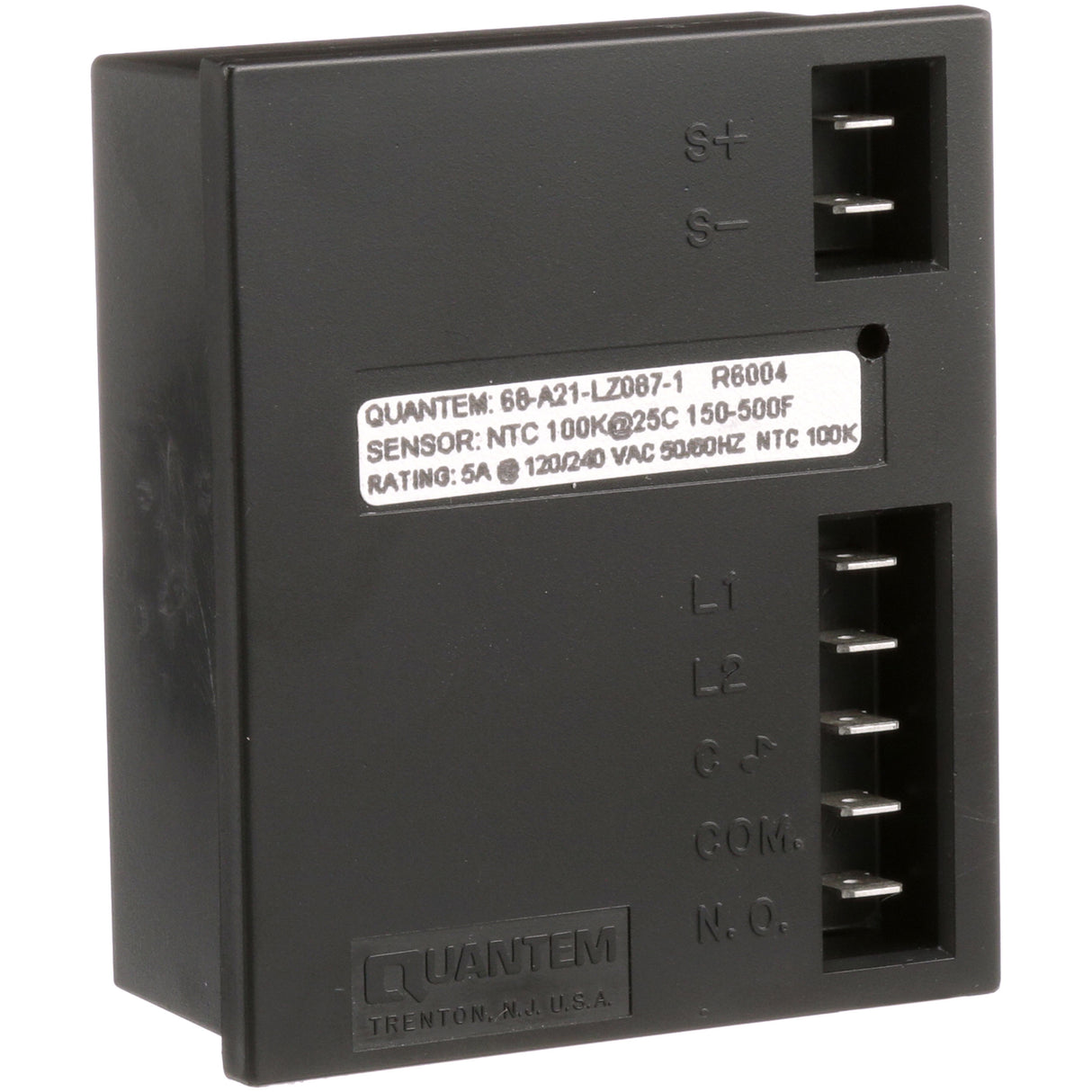 Blodgett R6407 - Temperature Controller 150-500 Degrees, 115V, Black Box with 7 Terminals and 2 Mounting Screws