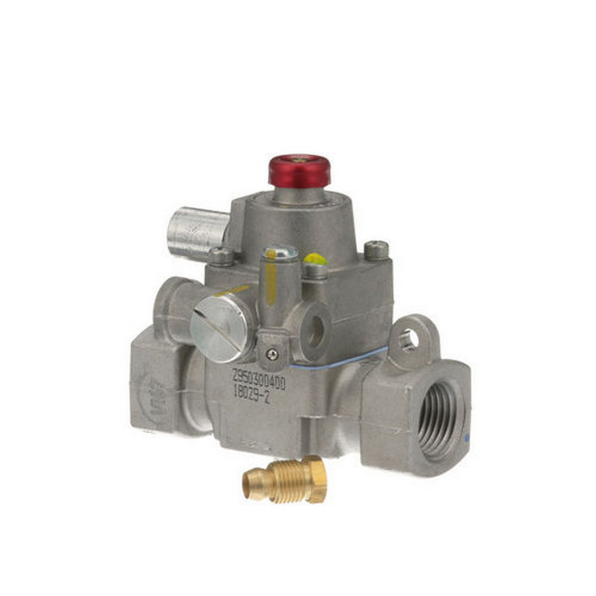 Blodgett 55127 - Safety Valve - TS 1/2" NPT Gas In/Out, 1/4" Pilot CCT Out Only